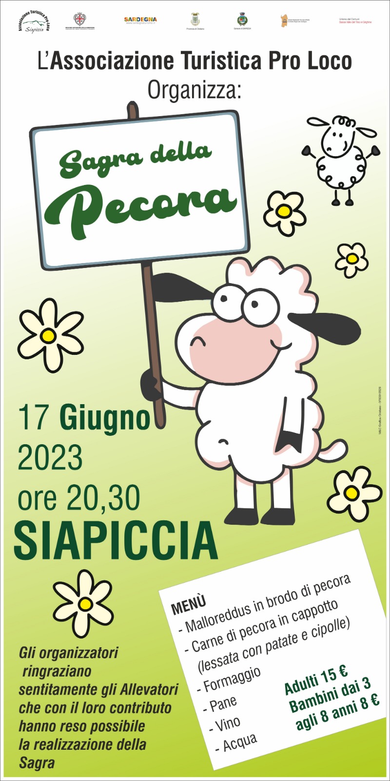 Sagra della pecora, Siapiccia (2023)