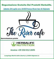 Degustazione gratuita prodotti herbalife presso river cafe' di olginate